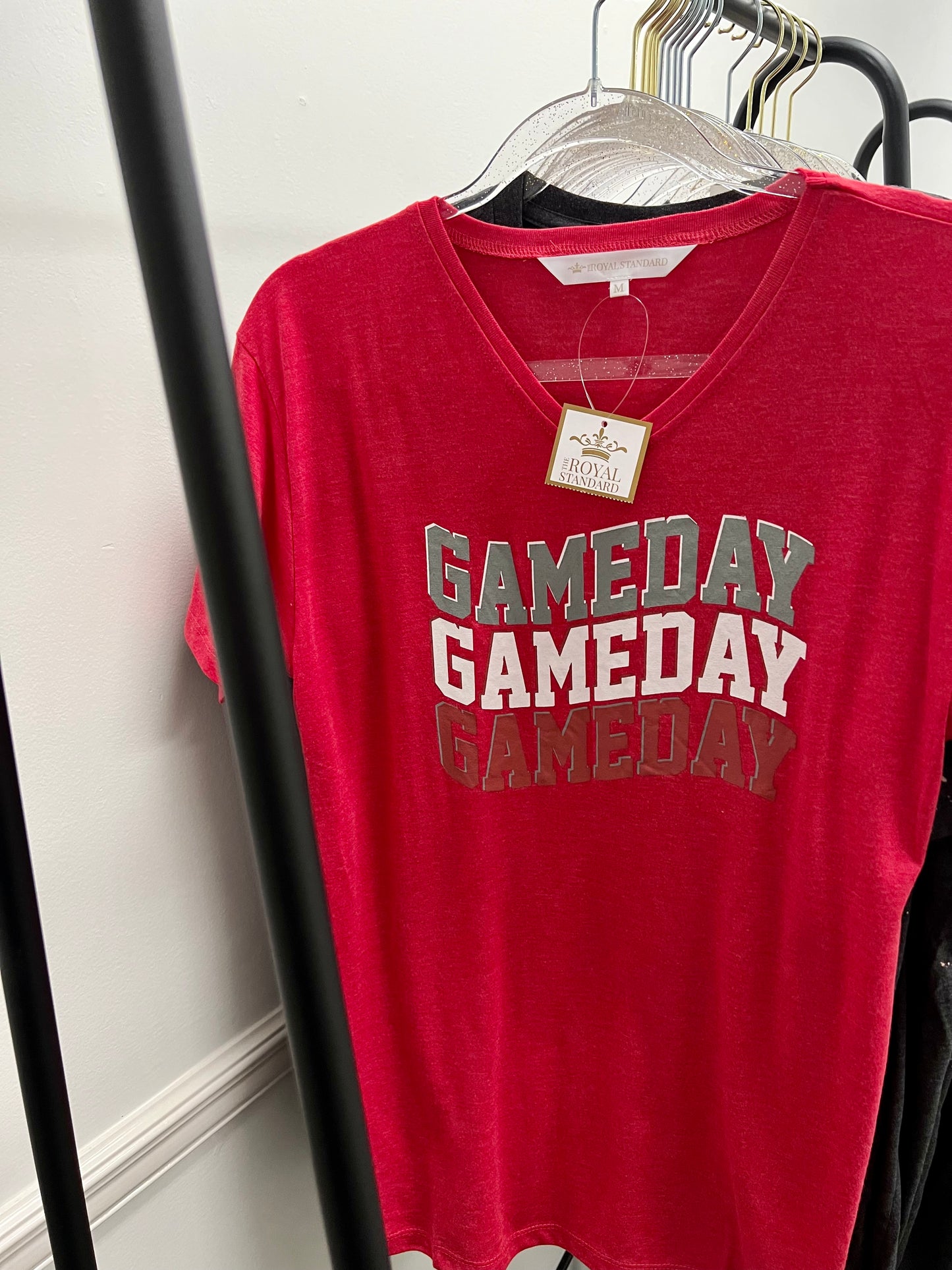 Game Day Wave Tee - Red