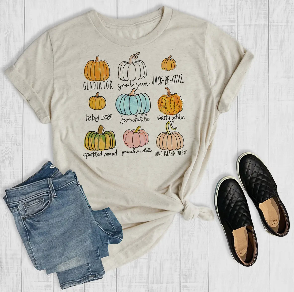 Pumpkin Doodles Tee